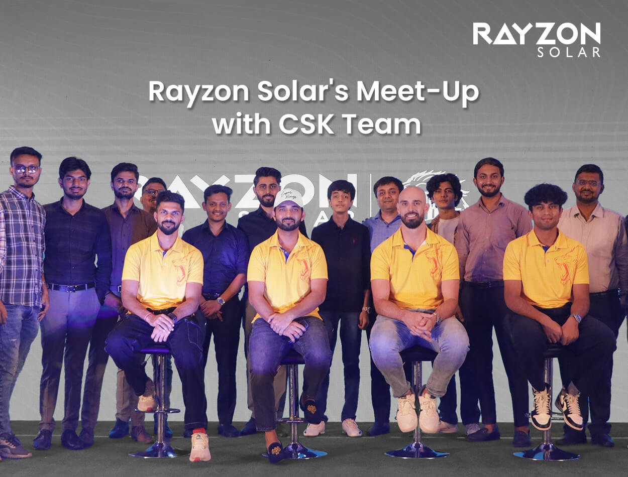 Rayzon Solar's Meet-Up with CSK Team