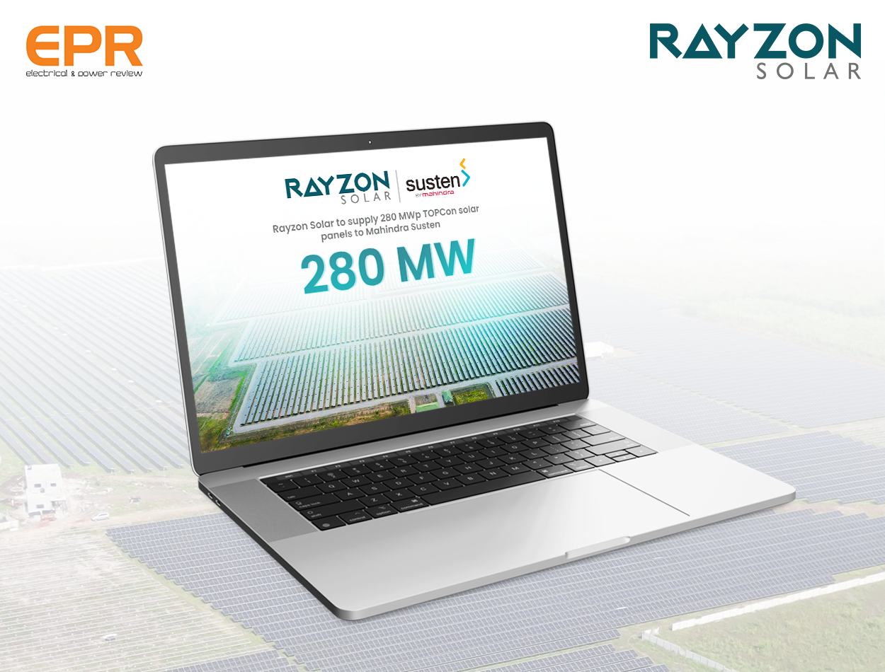 Solar park with high-efficiency panels by Rayzon Solar, India’s leading solar company, showcasing eco-friendly and cost-effective renewable energy solutions.