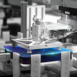 Solar panel manufacturing facility